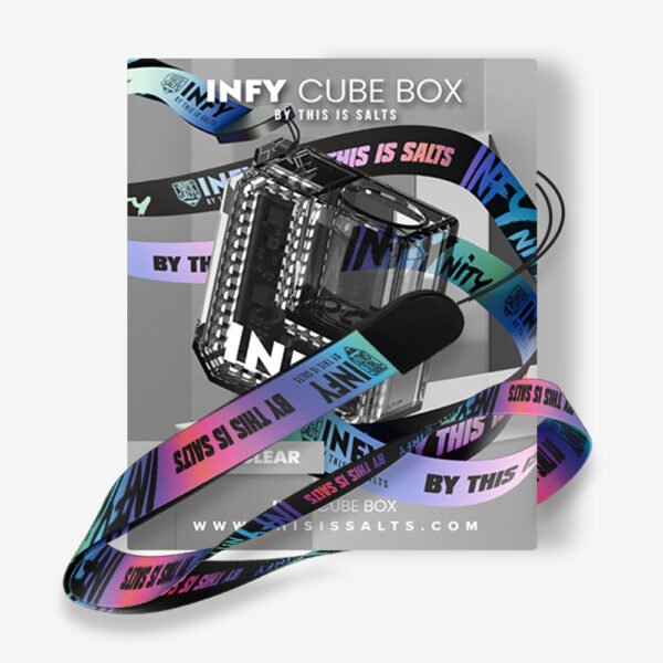 INFY Cube Box Crystal Clear