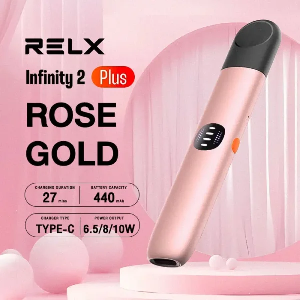 RELX Infinity 2 Plus Rose Gold